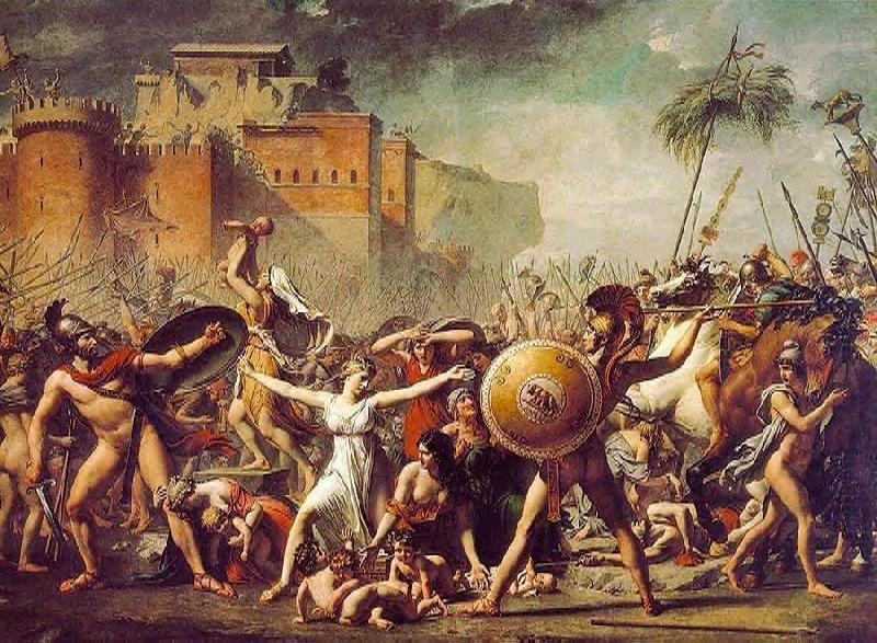 The Sabine Women, Jacques-Louis David